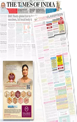 Dainik Tribune tearsheet proof